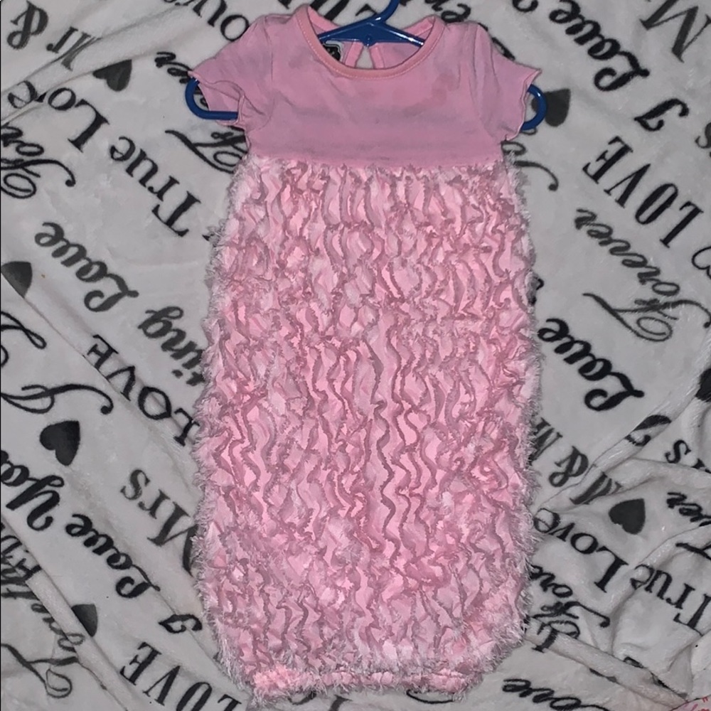 Comfortable pink snuggly Dress